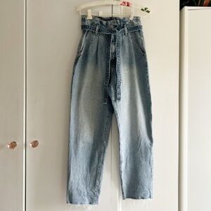 Abercrombie Paper Bag, Mom Jean SZ 26/ 2